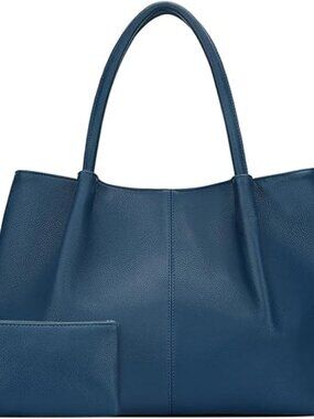 Tote Bag for Women Vegan Leather Shoulder Purse Large Capacity Travel Bag